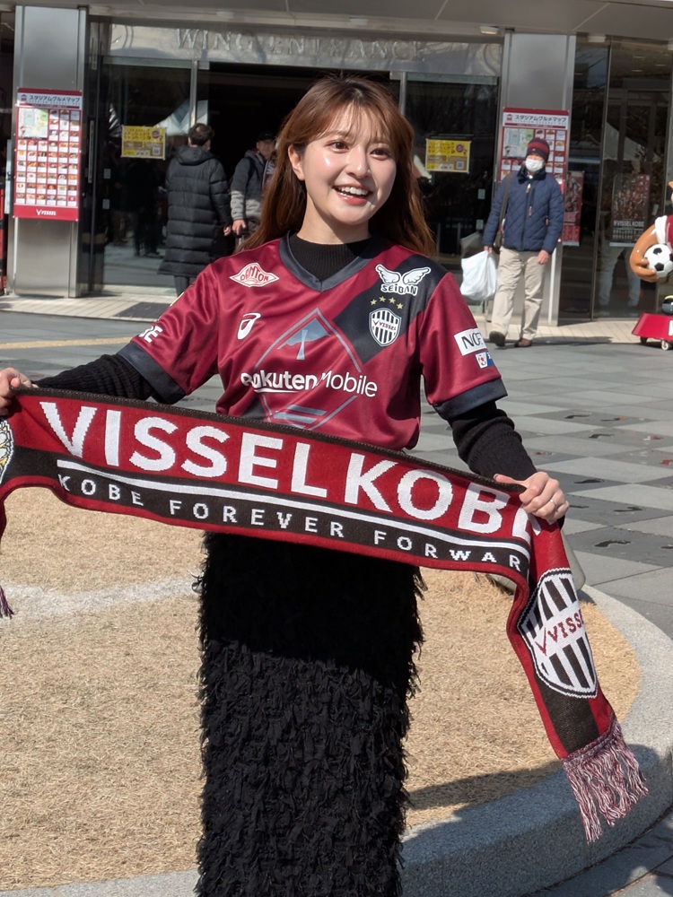 ヴィッセル神戸応援番組「GOGO!ヴィッセル神戸」パーソナリティ芥田愛菜美さん(あくちゃん)
