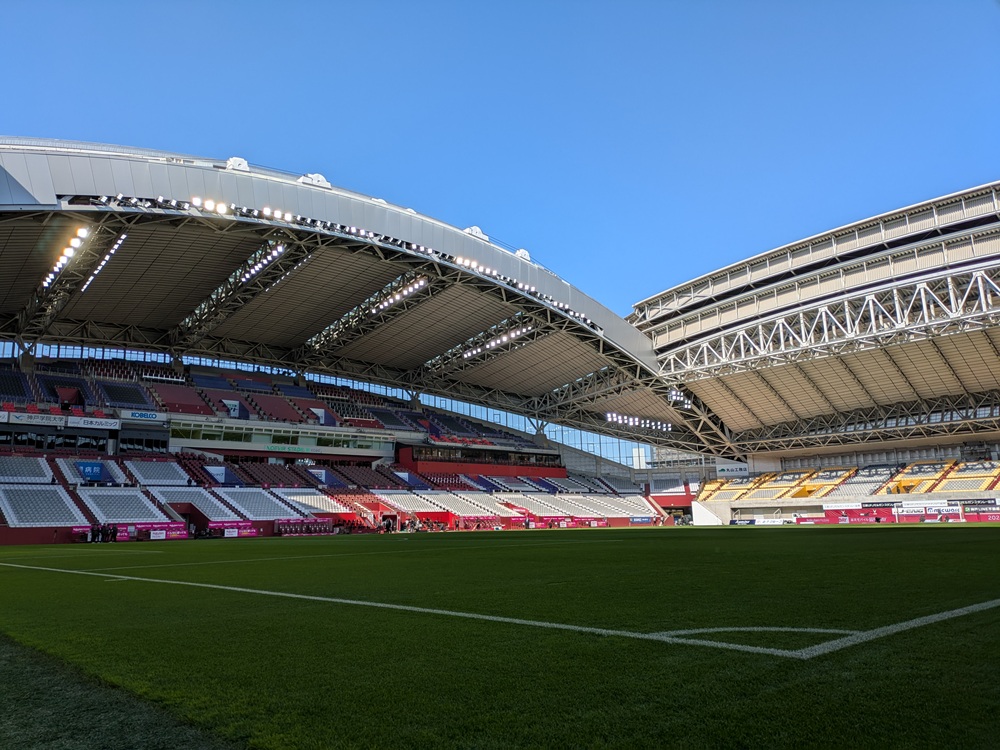 ノエビアスタジアム神戸の風景
