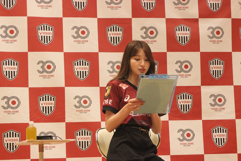 芥田愛菜美氏(ラジオ関西「GO!GO!ヴィッセル神戸」番組担当)