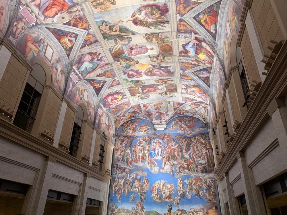大塚国際美術館 システィーナ・ホール環境展示